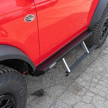 Load image into Gallery viewer, Bronco Side Step Sliders For 21-Pres Bronco 2 Door Models Drivers Side Sub Part Rock Slide Engineering