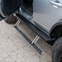 Load image into Gallery viewer, Bronco Side Step Sliders For 21-Pres Bronco 4 Door Models Set Rock Slide Engineering