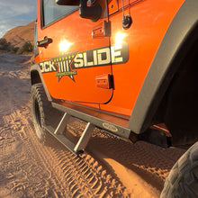 Load image into Gallery viewer, Jeep JK Side Step Sliders For 07-18 Wrangler JK 2 Door Models Set Rock Slide Engineering