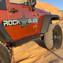 Load image into Gallery viewer, Jeep JK Side Step Sliders For 07-18 Wrangler JK 2 Door Models Set Rock Slide Engineering