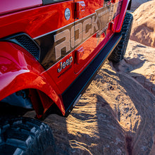 Load image into Gallery viewer, Jeep JL Side Step Sliders For 18-Pres Wrangler JL 4 Door Models Set Rock Slide Engineering