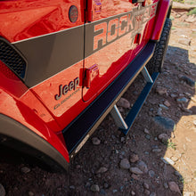 Load image into Gallery viewer, JT Gladiator Side Step Sliders For 2024 Jeep Gladiator Drivers Side Sub Part Rock Slide Engineering