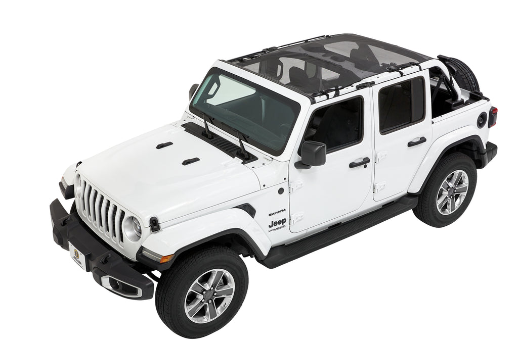 Bestop Soft Top Bestop - Sun Safari Bikini - '18-22 Wrangler JL 4-Door (Mesh) - 52411-11