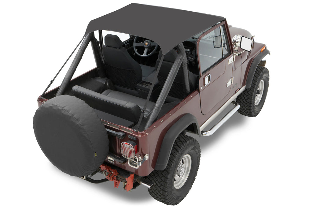 Bestop Soft Top Bestop - Traditional Bikini - '55-75 CJ5 / '51-62 M38A1 (Black Crush) - 52505-01