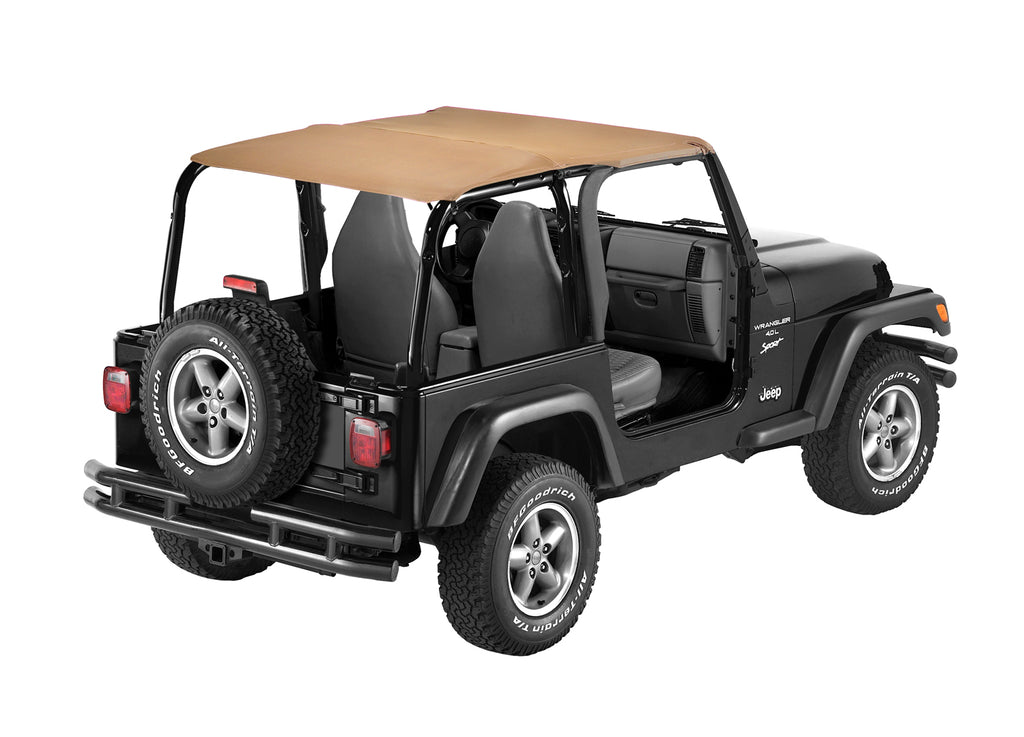 Bestop Soft Top Bestop - Header Safari Bikini - '97-02 Wrangler TJ (Spice) - 52531-37