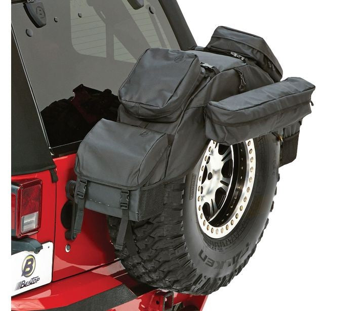 Bestop Cargo Management System Bestop - RoughRider(TM) Spare Tire Organizer - 54133-35