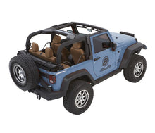 Load image into Gallery viewer, Bestop Soft Top Bestop - JEEP(R) Trektop Glide - '07-18 Wrangler JK 2-Door (Black Diamond) - 54422-35