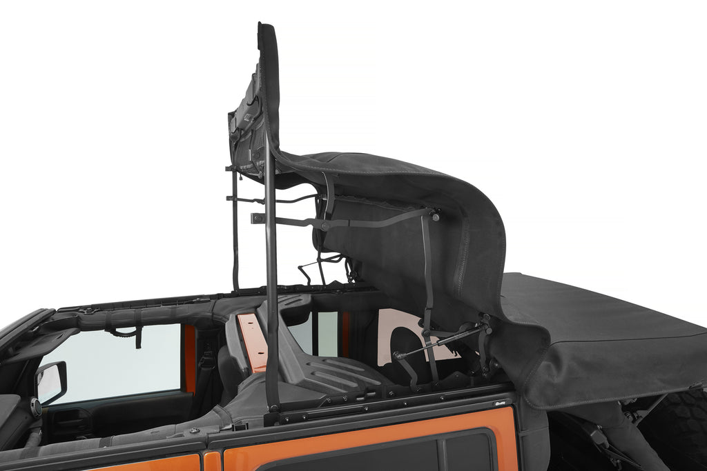 Bestop Soft Top Bestop - Supertop Ultra - '07-18 Wrangler JK 4-Door (Black Twill) - 54724-17