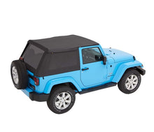 Load image into Gallery viewer, Bestop Soft Top Bestop - Trektop - '07-18 Wrangler JK 2-Door (Black Diamond) - 56852-35