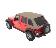 Load image into Gallery viewer, Bestop Soft Top Bestop - Trektop - '07-18 Wrangler JK 4-Door (Pebble Beige Twill) - 56853-74