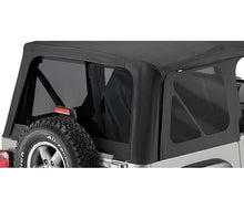 Load image into Gallery viewer, Bestop Convertible Top Window Kit Bestop - Window Set - '97-02 Wrangler TJ (Black Denim) - 58121-15