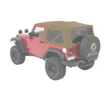 Load image into Gallery viewer, Bestop Convertible Top Window Kit Bestop - Window Set - '07-18 Wrangler JK 2-Door (Pebble Beige Twill) - 58442-74