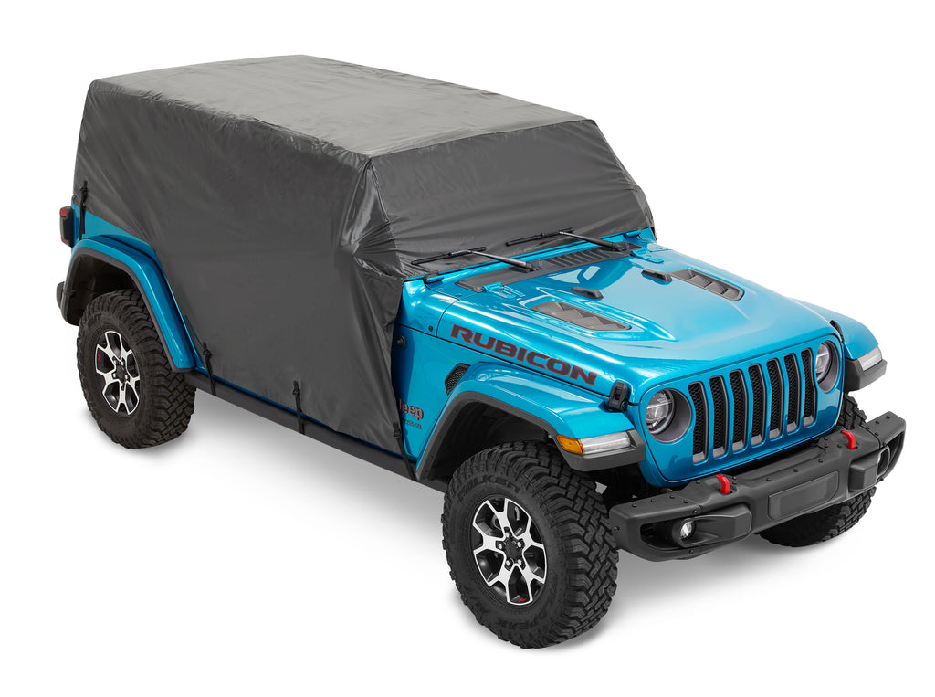 Bestop Car Cover Bestop - All Weather Trail Cover - '07-18 Wrangler JK / '18-22 JL 4-Door (Black) - 81045-01