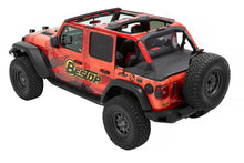 Load image into Gallery viewer, Bestop Tonneau Cover Bestop - Duster Deck Cover - '18-22 Wrangler JL 4-Door (Black Diamond) - 90036-35