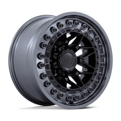 Black Rhino Wheels Wheel BR008 17X9 6X5.5 M-BLK M-GMTL-LP -12MM - BR008MA17906812N