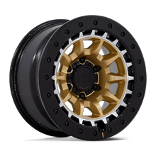 Load image into Gallery viewer, TUSK 17X8.5 6X5.5 106 -10 M-GOLD-MCH