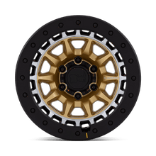 Load image into Gallery viewer, TUSK 17X8.5 5X5 71 -10 M-GOLD-MCH