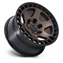 Load image into Gallery viewer, BAHARI 17X8.5 5X5 71 -10 B-BRNZ M-BLK
