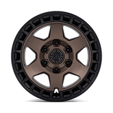 Load image into Gallery viewer, BAHARI 17X8.5 6X5.5 106 -10 B-BRNZ M-BLK