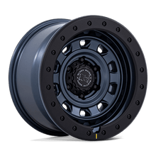 Load image into Gallery viewer, XPLORER 17X9 6X5.5 106.1 +1 MET-BLUE BLK