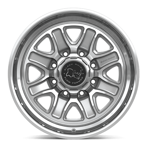 ECHO 18X9 8X6.5 125 +12 G-SLV-MCH