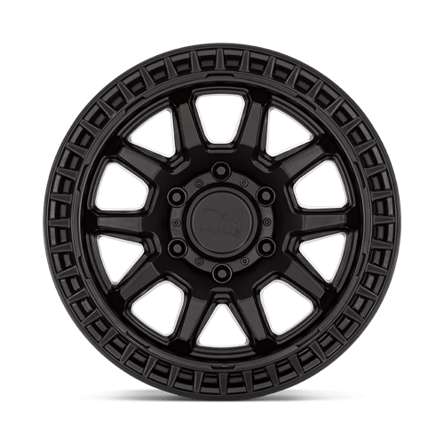 BR CALICO 17X8.5 6X5.5 106 M-BLK +0
