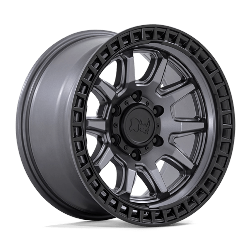 Black Rhino Wheels Wheel BR001 17X8.5 5X5.0 M-GNMTL BLK-LP 34MM - BR001AB17855034