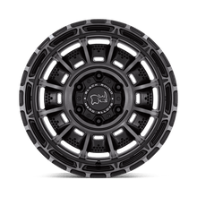 Load image into Gallery viewer, LEGION 17X9 6X135 87 M-BLK GY-TN +0