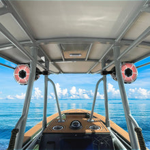 Load image into Gallery viewer, NXL 8" Marine and Powersports Towers LED RGB Lights 125 Watts Rms - White