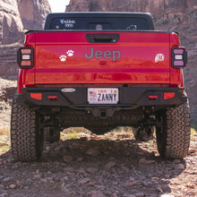 Load image into Gallery viewer, Gladiatror Rear Rock Sliders for 20-Pres Jeep Gladiator JT Steel Powdercoat Rock Slide Engineering