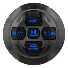 Load image into Gallery viewer, Marine And Powersports Waterproof Bluetooth Audio Receiver With Controls and Microphone