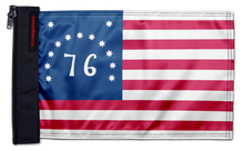 Load image into Gallery viewer, Bennington 12"x18" Forever Wave Flag