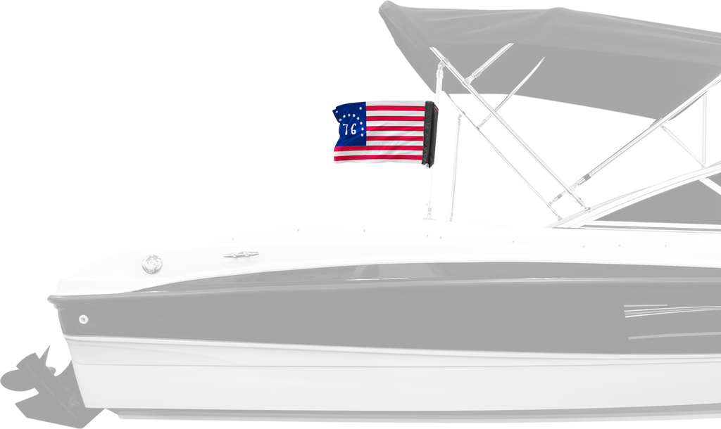 Bennington 12"x18" Forever Wave Flag