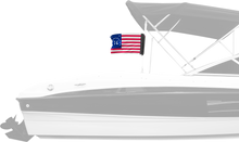 Load image into Gallery viewer, Bennington 12"x18" Forever Wave Flag