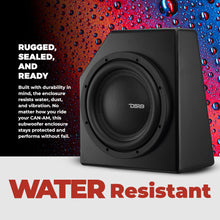 Load image into Gallery viewer, Can-Am 10” Under-Seat Subwoofer Enclosure for 2-Door &amp; 4-Door Maverick X3 (2017-Up) - Front Passenger Side