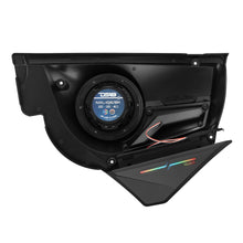 Load image into Gallery viewer, Can-Am Maverick X3 Door Speaker Panels Loaded with NXL-IQ 6.5" 2-Way Coaxial Marine Speakers and Digital LED Badge