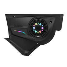 Load image into Gallery viewer, Can-Am Maverick X3 Door Speaker Panels Loaded with NXL-IQ 6.5" 2-Way Coaxial Marine Speakers and Digital LED Badge
