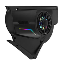 Load image into Gallery viewer, Can-Am Maverick X3 Door Speaker Panels Loaded with NXL-IQ 6.5" 2-Way Coaxial Marine Speakers and Digital LED Badge