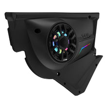 Load image into Gallery viewer, Can-Am Maverick X3 Door Speaker Panels Loaded with NXL-IQ 6.5" 2-Way Coaxial Marine Speakers and Digital LED Badge