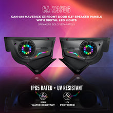 Load image into Gallery viewer, Can-Am Maverick X3 Door Speaker Panels with Digital LED Lighting