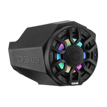 Load image into Gallery viewer, Can-Am Maverick X3 Kick Panel Speaker Pods Loaded with NXL-IQ 6.5" 2-Way Coaxial Marine Speakers and Digital LED Lights