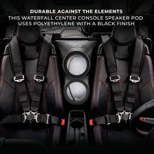 Load image into Gallery viewer, Can-Am Maverick X3 (2017-Up) Waterfall Center Console Speaker Pod – Fits Dual 6.5” Speakers