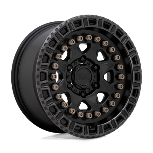 Black Rhino Wheels Wheel BRCBN 17X8.5 6X5.5 M-BLK MACH-RNG -18MM - 1785CBN-86140M12