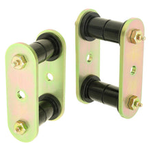 Load image into Gallery viewer, HD Leaf Spring Shackles 87-95 Wrangler YJ Rear Includes Urethane Bushings HD Greasable Bolts Pair RockJock 4x4