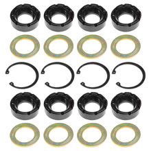 Load image into Gallery viewer, Johnny Joint Rebuild Kit 2.5 Inch 4-pack Incl. 8 Bushings 8 Side Washers 4 Snap Rings RockJock 4x4