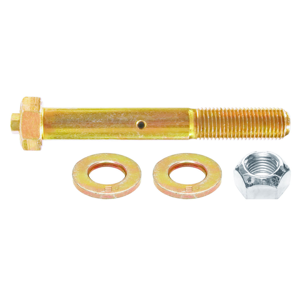 Greasable Bolt w/Hardware 7/16 Inch Thread X 3 1/4 Inch Long Flat Zerk Fitting Each RockJock 4x4