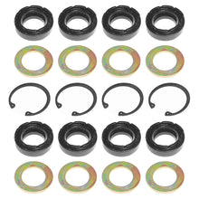Load image into Gallery viewer, Johnny Joint Rebuild Kit 2 Inch 4-pack Incl. 8 Bushings 8 Side Washers 4 Snap Rings RockJock 4x4