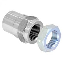 Load image into Gallery viewer, Threaded Bung With Jam Nut 1 Inch-14 Left Hand Thread Set RockJock 4x4