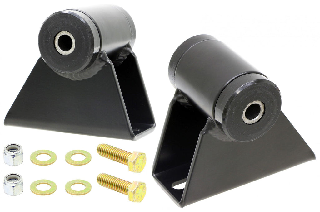 Heavy Duty Motor Mount Kit 87-06 Wrangler YJ TJ/LJ 1 Inch Raised Includes Hardware RockJock 4x4