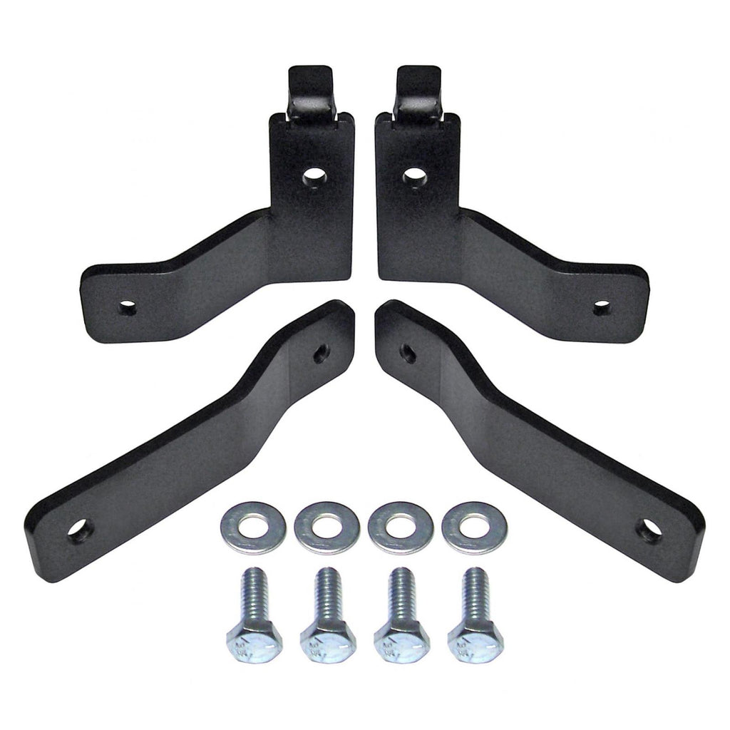 Brake Line Relocation Bracket Kit 07-18 Wrangler JK RockJock 4x4